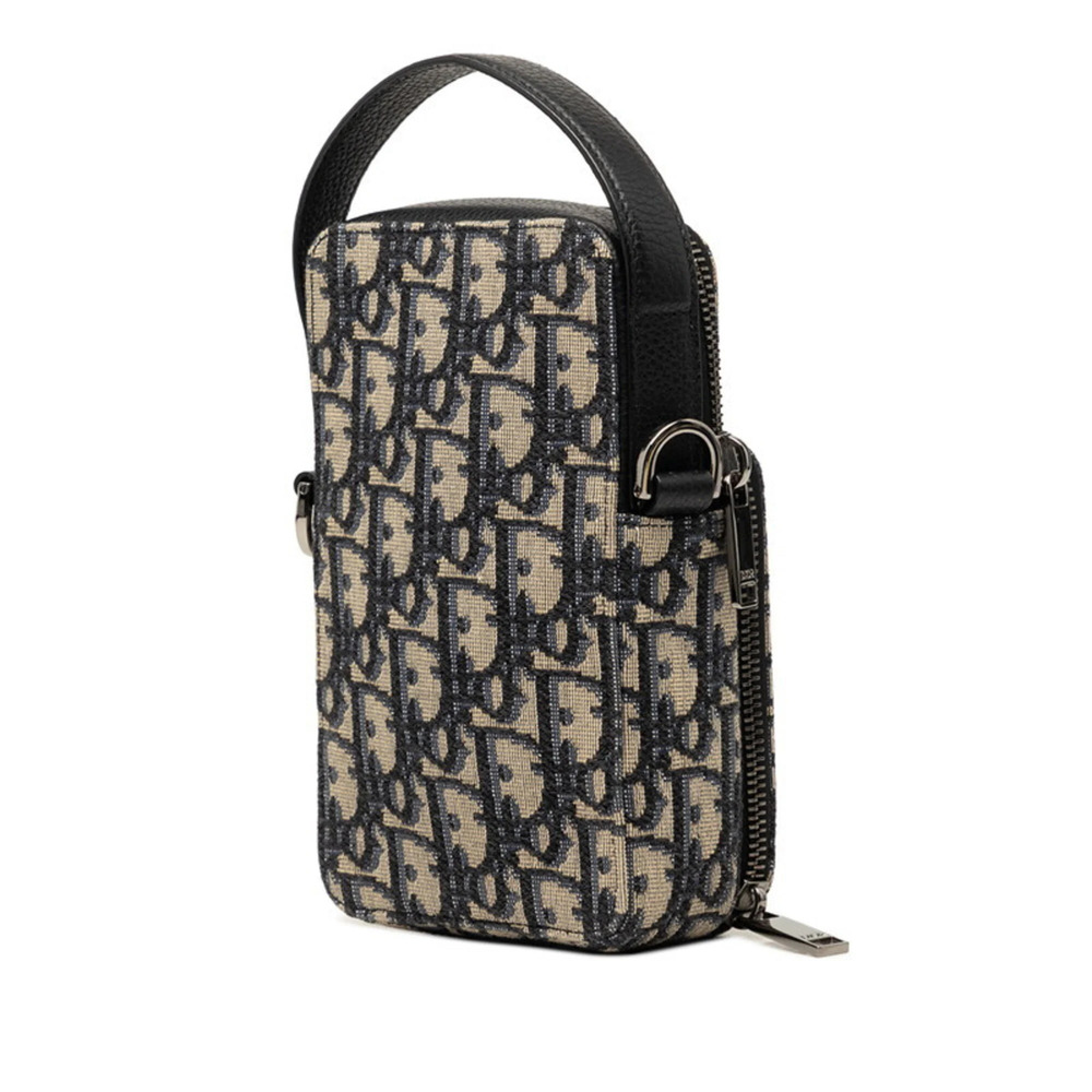 CHRISTIAN DIOR Cream Leather Shoulder Bag - Picture 2 of 7